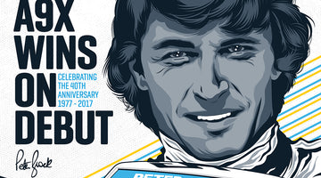 1977 Peter Brock A9X Wins On Debut Illustrated Print