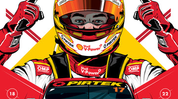 2019 Shell V-Power Racing Team Illustrated + Photographic Print Range