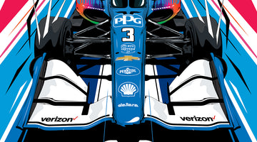 Scott McLaughlin 2021 IndyCar Illustrated Prints